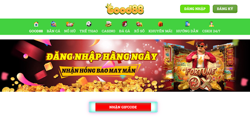 Sơ lược tổng quan về nhà cái cá cược Good88 online